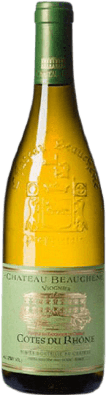 17,95 € Envío gratis | Vino Blanco Château Beauchene Joven A.O.C. Francia Francia Viognier 75 cl