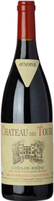 46,95 € Envío gratis | Vino tinto Château des Tours A.O.C. Francia Francia Syrah, Garnacha, Cinsault Botella 75 cl