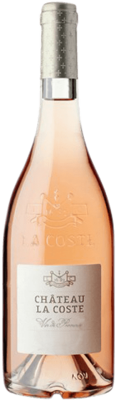13,95 € Spedizione Gratuita | Vino rosato Château La Coste Giovane A.O.C. Francia Francia Syrah, Grenache, Cinsault Bottiglia 75 cl