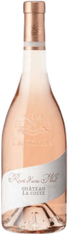 10,95 € Envio grátis | Vinho rosé Château La Coste Rosé d'une Nuit Jovem A.O.C. França França Syrah, Grenache, Cabernet Sauvignon Garrafa 75 cl