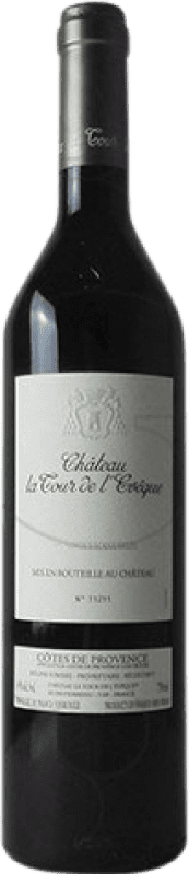 14,95 € Spedizione Gratuita | Vino Rosso Château La Tour de l'Eveque Crianza — Invecchiato in Botte A.O.C. Francia Francia Syrah, Cabernet Sauvignon Bottiglia 75 cl