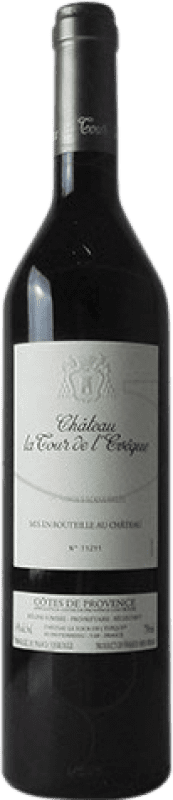 13,95 € Envío gratis | Vino tinto Château La Tour de l'Eveque Crianza A.O.C. Francia Francia Syrah, Cabernet Sauvignon Botella 75 cl