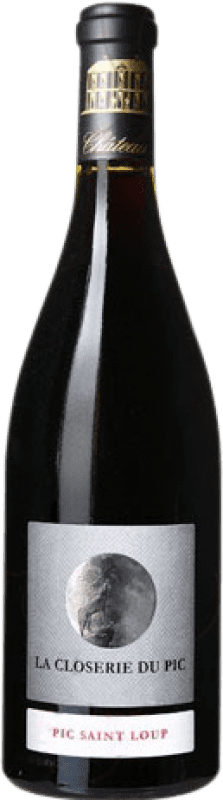 21,95 € Envío gratis | Vino tinto Château Puech-Haut La Closerie du Pic Crianza A.O.C. Francia Francia Syrah, Garnacha Botella 75 cl