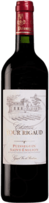 17,95 € Envoi gratuit | Vin Rouge Château Tour Rigaud A.O.C. Bordeaux France Merlot, Cabernet Sauvignon 75 cl Kosher