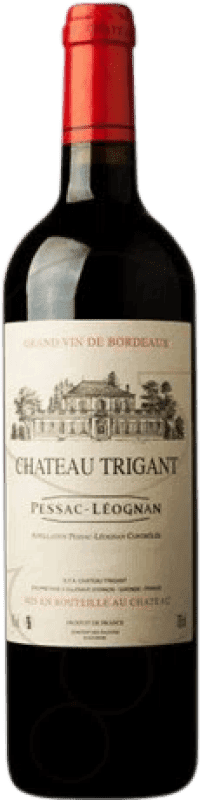 49,95 € Kostenloser Versand | Rotwein Château Trigant Kósher A.O.C. Bordeaux Frankreich Merlot, Cabernet Sauvignon Flasche 75 cl
