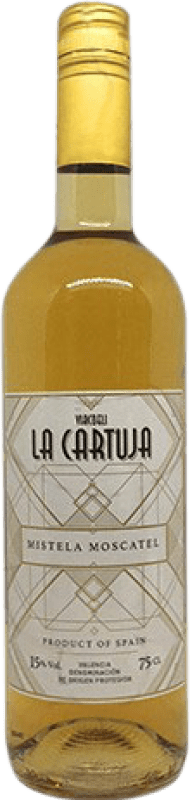 6,95 € Kostenloser Versand | Likörwein Cheste Agraria La Cartuja Mistela D.O. Valencia Levante Spanien Moscato — Muskateller Flasche 75 cl