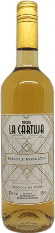 5,95 € Kostenloser Versand | Verstärkter Wein Cheste Agraria La Cartuja Mistela D.O. Valencia Levante Spanien Muscat Flasche 75 cl