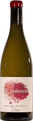 29,95 € Spedizione Gratuita | Vino bianco Clos dels Guarans Tardatio Blanc de Noir Giovane D.O. Penedès Catalogna Spagna Malvasía Bottiglia 75 cl