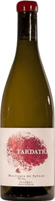 29,95 € Envío gratis | Vino Blanco Clos dels Guarans Tardatio Blanc de Noirs Joven D.O. Penedès Cataluña España Malvasía Botella 75 cl