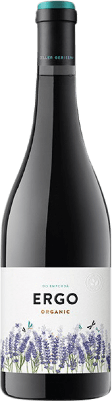 10,95 € Envio grátis | Vinho tinto Garriguella Ergo de Gerisena Jovem D.O. Empordà Catalunha Espanha Mazuelo, Carignan Garrafa 75 cl