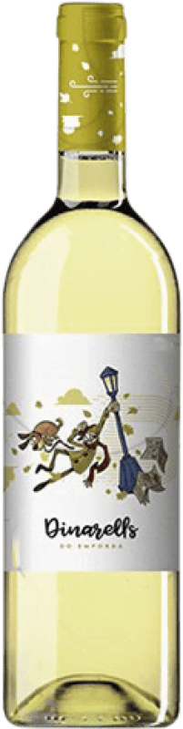 6,95 € Envoi gratuit | Vin Blanc Garriguella Dinarells Jeune D.O. Empordà Catalogne Espagne Garnacha — Grenache, Macabeo — Macabeu Bouteille 75 cl