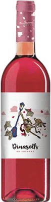 4,95 € Envoi gratuit | Vin Rosé Garriguella Dinarells Jeune D.O. Empordà Catalogne Espagne Tempranillo, Garnacha — Grenache, Mazuelo, Cariñena — Carignan Bouteille 75 cl