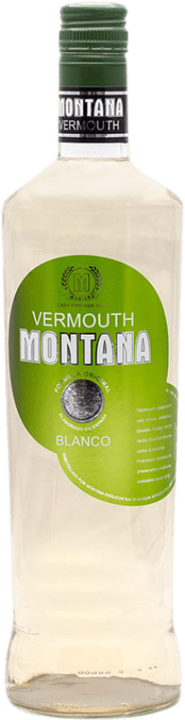 5,95 € Envío gratis | Vermut Perucchi 1876 Montana Blanco España Botella 1 L