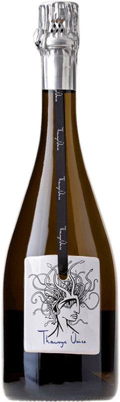 37,95 € Envio grátis | Espumante branco Pago de Tharsys Único Brut Grande Reserva Comunidade Valenciana Espanha Bobal Garrafa 75 cl