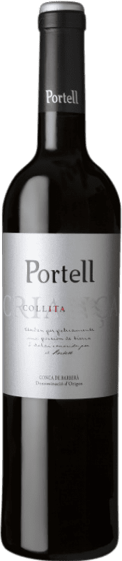 7,95 € Free Shipping | Red wine Sarral Portell Aged D.O. Conca de Barberà Catalonia Spain Tempranillo, Merlot, Cabernet Sauvignon Bottle 75 cl