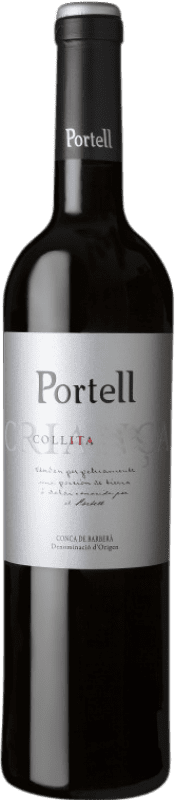 8,95 € Kostenloser Versand | Rotwein Sarral Portell Crianza — Kurze Fassreifung D.O. Conca de Barberà Katalonien Spanien Tempranillo, Merlot, Cabernet Sauvignon Flasche 75 cl