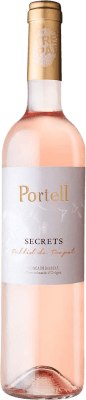 8,95 € Бесплатная доставка | Розовое вино Sarral Portell Secrets молодое D.O. Conca de Barberà Каталония Испания Trepat — Трепат Бутылка 75 cl