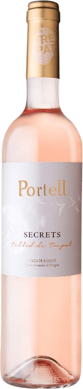 8,95 € Kostenloser Versand | Roséwein Sarral Portell Secrets Jung D.O. Conca de Barberà Katalonien Spanien Trepat Flasche 75 cl