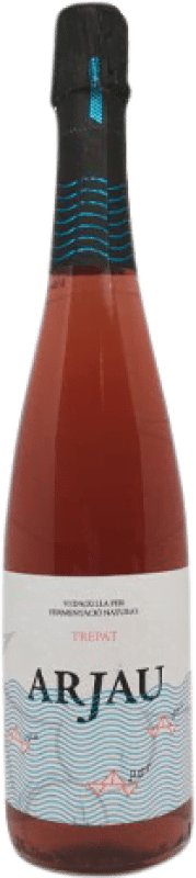 6,95 € Бесплатная доставка | Розовое игристое вино Sarral Arjau Vi d'Agulla D.O. Conca de Barberà Каталония Испания Trepat — Трепат 75 cl