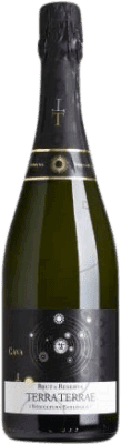 10,95 € 免费送货 | 白起泡酒 Covides Terra Terrae 香槟 预订 D.O. Cava 加泰罗尼亚 西班牙 Macabeo, Xarel·lo, Parellada 瓶子 75 cl