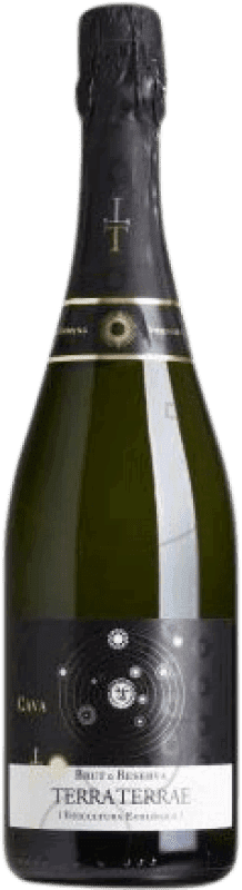 10,95 € 免费送货 | 白起泡酒 Covides Terra Terrae 香槟 预订 D.O. Cava 加泰罗尼亚 西班牙 Macabeo, Xarel·lo, Parellada 瓶子 75 cl
