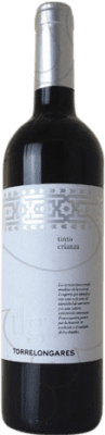 3,95 € Бесплатная доставка | Красное вино Covinca Torrelongares старения D.O. Cariñena Арагон Испания Tempranillo, Grenache бутылка 75 cl