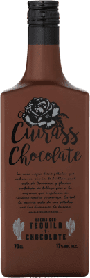 12,95 € Envío gratis | Tequila Cuirass Rose Crema España 70 cl Chocolate, Tequila