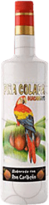 17,95 € Free Shipping | Spirits Campeny Piña Colada Guacamayo Spain Bottle 1 L