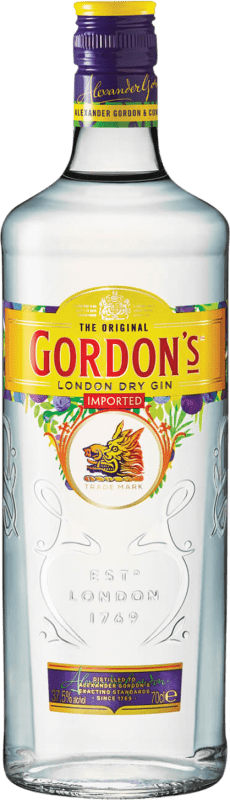 15,95 € Envoi gratuit | Genièvre Gin Gordon's Royaume-Uni Bouteille 70 cl