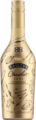 19,95 € 免费送货 | 奶油利口酒 Baileys Irish Cream Luxury — 奢华 爱尔兰 中瓶装 50 cl Chocolat — 巧克力