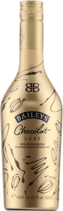 18,95 € Spedizione Gratuita | Crema di Liquore Baileys Irish Cream Luxe Chocolat Irlanda Bottiglia Medium 50 cl