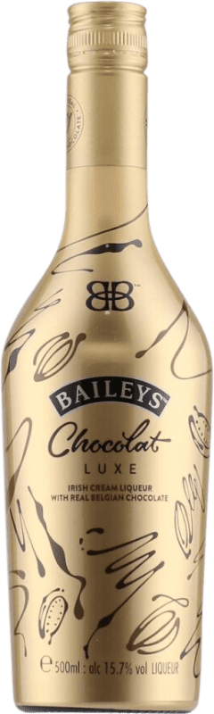 19,95 € 免费送货 | 奶油利口酒 Baileys Irish Cream Luxury — 奢华 爱尔兰 中瓶装 50 cl Chocolat — 巧克力