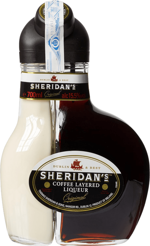 19,95 € Spedizione Gratuita | Crema di Liquore Sheridan's Cream Irlanda Bottiglia 70 cl