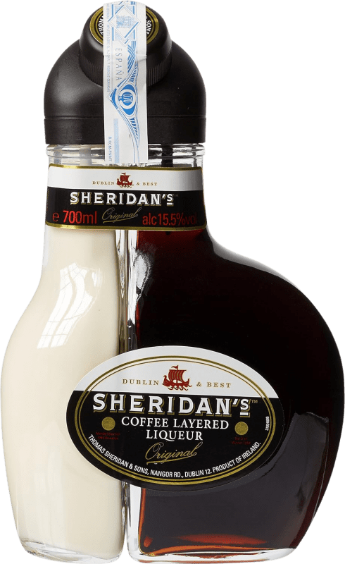 19,95 € Envío gratis | Crema de Licor Sheridan's Irlanda Botella 70 cl