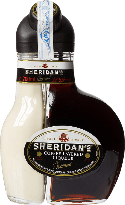 21,95 € Spedizione Gratuita | Crema di Liquore Sheridan's Irlanda 70 cl