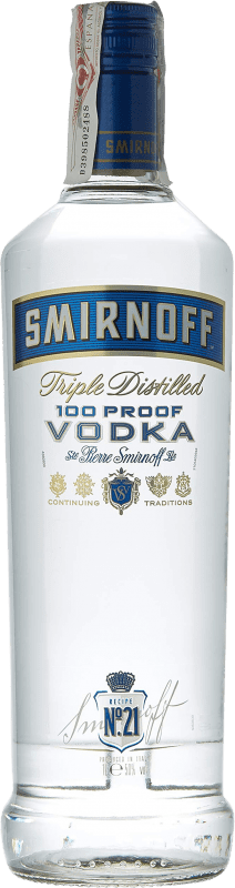 24,95 € Free Shipping | Vodka Smirnoff Blue Edition France 1 L