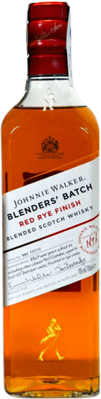 16,95 € Spedizione Gratuita | Whisky Blended Johnnie Walker Blender's Batch Red Rye Finish Riserva Regno Unito Bottiglia 70 cl