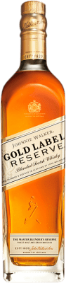 55,95 € 免费送货 | 威士忌混合 Johnnie Walker Gold Label 预订 英国 瓶子 70 cl