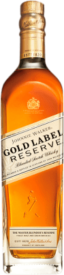 61,95 € Envío gratis | Whisky Blended Johnnie Walker Gold Label Reserva Escocia Reino Unido Botella 70 cl