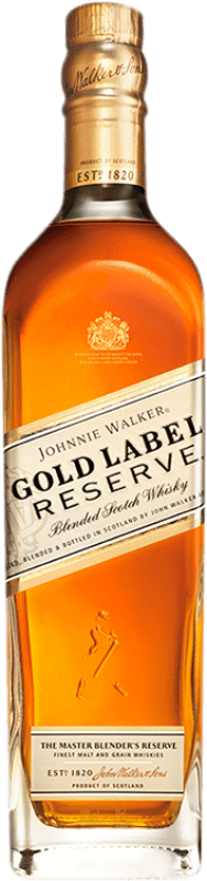 63,95 € Spedizione Gratuita | Whisky Blended Johnnie Walker Gold — Edizione Oro Riserva Scozia Regno Unito Bottiglia 70 cl