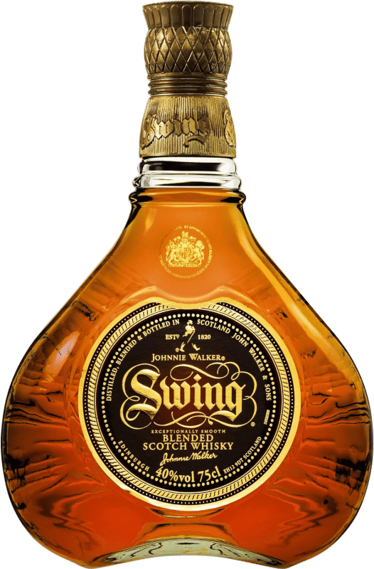 59,95 € Free Shipping | Whisky Blended Johnnie Walker Swing Reserve United Kingdom Bottle 70 cl