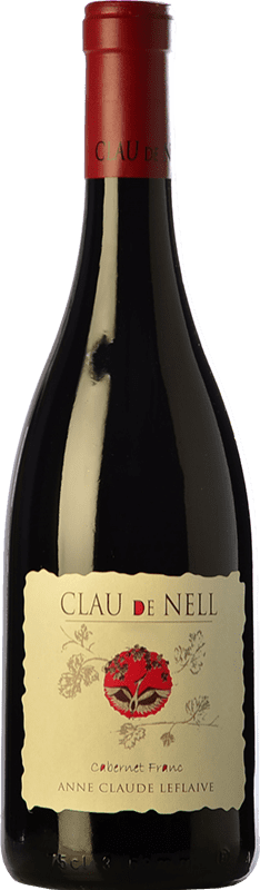 44,95 € Spedizione Gratuita | Vino Rosso Clau de Nell Crianza — Invecchiato in Botte A.O.C. Anjou Francia Cabernet Franc Bottiglia 75 cl