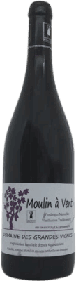 12,95 € Kostenloser Versand | Rotwein Domaine des Grandes Vignes Alterung A.O.C. Moulin à Vent Frankreich Pinot Schwarz, Gamay Flasche 75 cl