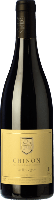 29,95 € Spedizione Gratuita | Vino rosso Philippe Alliet Vielles Vignes Crianza A.O.C. Chinon Francia Cabernet Franc Bottiglia 75 cl