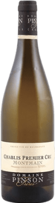 39,95 € Бесплатная доставка | Белое вино Pinson Freres Montmain старения A.O.C. Chablis Premier Cru Франция Chardonnay бутылка 75 cl