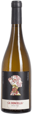 6,95 € Envio grátis | Vinho Branco Familia Conesa La Doncella Jovem I.G.P. Vino de la Tierra de Castilla Castilla la Mancha y Madrid Espanha Chardonnay 75 cl