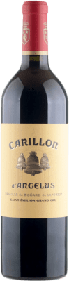 212,95 € 免费送货 | 红酒 Famille de Bouard de Laforest Le Carillon d'Angelus A.O.C. Bordeaux 法国 Merlot, Cabernet Sauvignon, Cabernet Franc 瓶子 75 cl