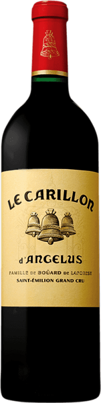 197,95 € Envio grátis | Vinho tinto Famille de Bouard de Laforest Le Carillon d'Angelus A.O.C. Bordeaux França Merlot, Cabernet Sauvignon, Cabernet Franc Garrafa 75 cl