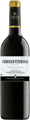 2,95 € 送料無料 | 赤ワイン Paternina Federico 若い I.G.P. Vino de la Tierra de Castilla Castilla la Mancha y Madrid スペイン Tempranillo ボトル 75 cl