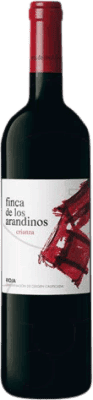7,95 € Бесплатная доставка | Красное вино Finca de Los Arandinos Crianza — Крианса D.O.Ca. Rioja Ла-Риоха Испания Tempranillo — Темпранильо, Garnacha — Гренаш, Mazuelo — Масуэло, Cariñena — Кариньян 75 cl
